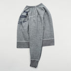 BUZZ RICKSON'S 前V スウェット トレーナー M グレー U.S.AIR FORCE 日本製 東洋エンタープライズ