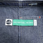 Levi's SILVERTAB JEANS シルバータブ 90年代 デニム オーバーオール L インディゴ 濃紺 40850-1901