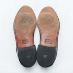 JOHNSTON&MURPHY フリンジ タッセル ローファー 28cm レザー 本革 ウィングチップ バーガンディー  08609