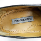 JOHNSTON&MURPHY フリンジ タッセル ローファー 28cm レザー 本革 ウィングチップ バーガンディー  08609