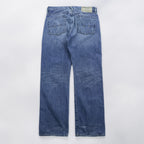 Polo Ralph Lauren Denim Jeans Made in Mexico 100% Cotton Straight Leg Classic Fit Blue