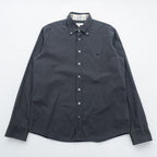 BURBERRY Türkiye-made button-down shirt, size L, black, TRSARGIYESK