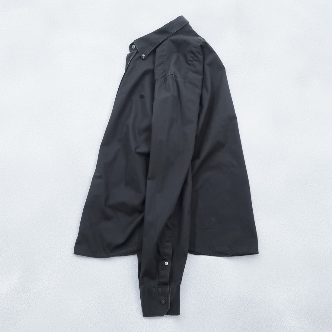 BURBERRY Türkiye-made button-down shirt, size L, black, TRSARGIYESK