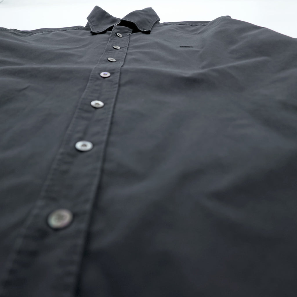 BURBERRY Türkiye-made button-down shirt, size L, black, TRSARGIYESK