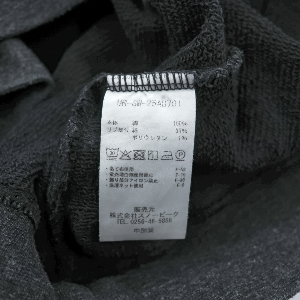 snow peak スウェット トレーナー L グレー サイドポケット URBAN RESEARCH DOORS 別注 UR-SW-25AU701