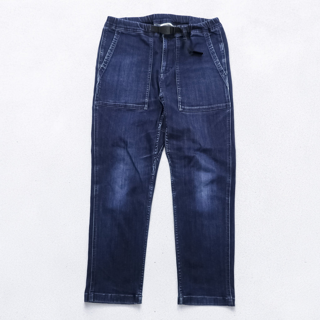GRAMICCI Slim Fatigue Denim Pants Jeans Climbing Pants M Blue GMP-20S1428