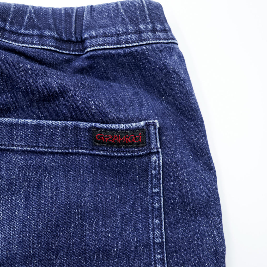 GRAMICCI Slim Fatigue Denim Pants Jeans Climbing Pants M Blue GMP-20S1428