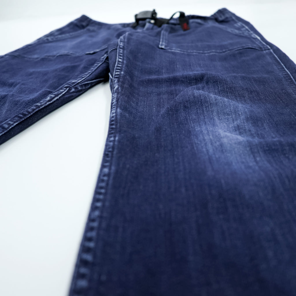 GRAMICCI Slim Fatigue Denim Pants Jeans Climbing Pants M Blue GMP-20S1428