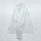 Columbia Oxford Button-Down Shirt Troy Hill Long Sleeve Shirt L White PM7836