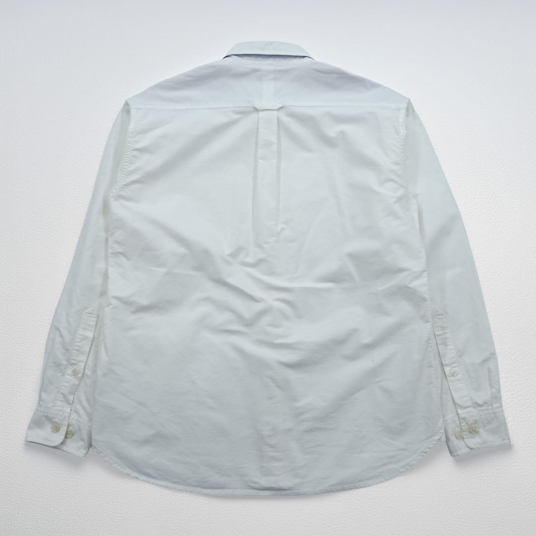 Columbia Oxford Button-Down Shirt Troy Hill Long Sleeve Shirt L White PM7836