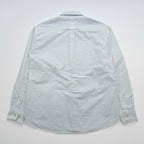 Columbia Oxford Button-Down Shirt Troy Hill Long Sleeve Shirt L White PM7836