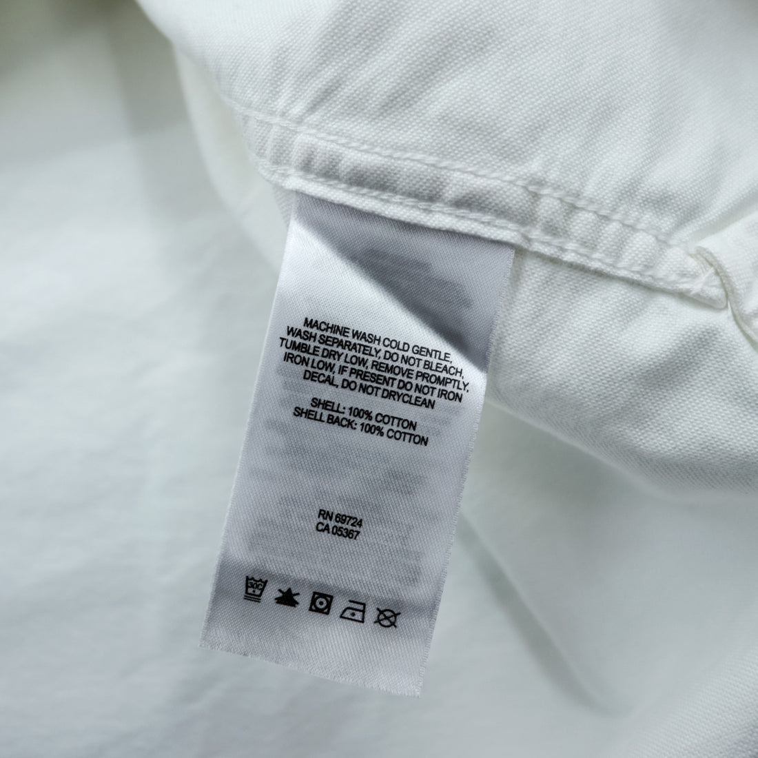 Columbia Oxford Button-Down Shirt Troy Hill Long Sleeve Shirt L White PM7836
