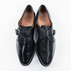 Allen Edmonds USA製 モンクストラップ ドレスシューズ 28cm ブラック レザー ラウンドトゥ GARNER 2405