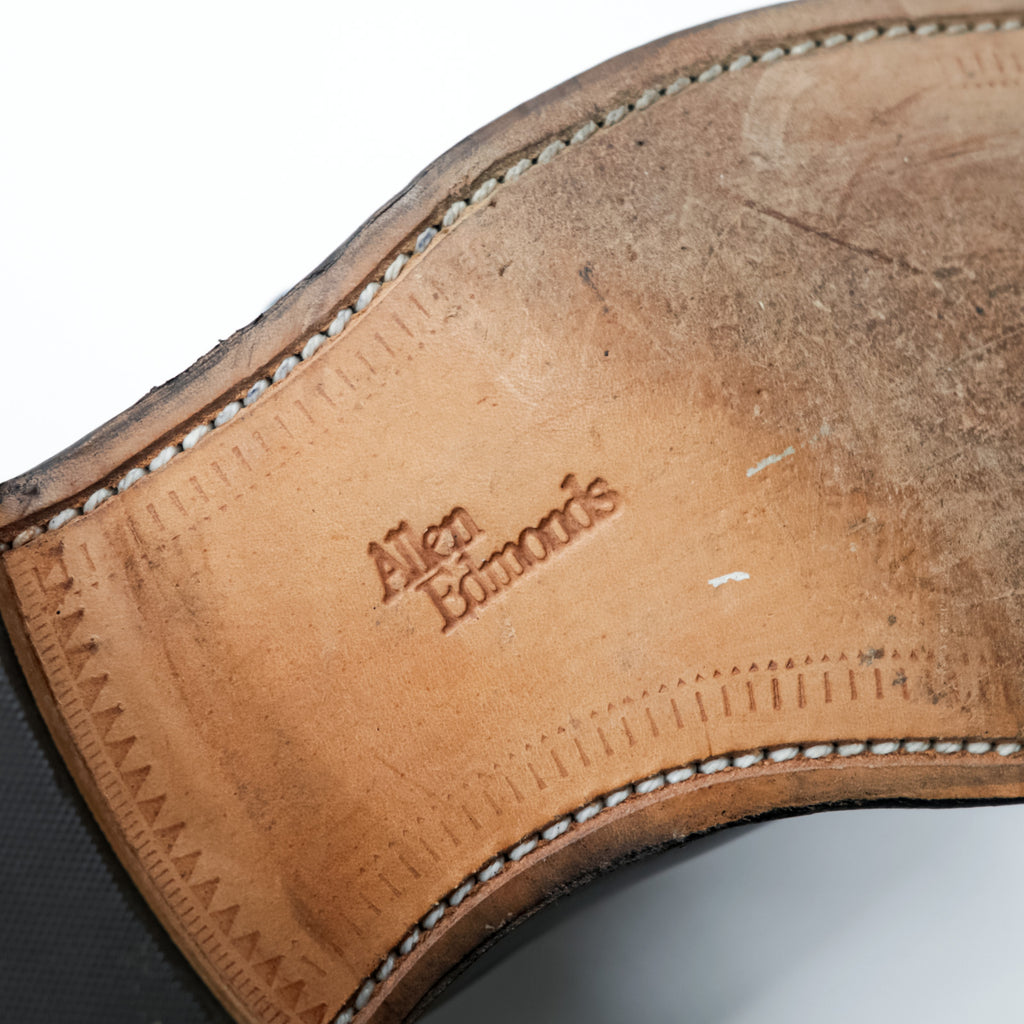 Allen Edmonds USA製 モンクストラップ ドレスシューズ 28cm ブラック レザー ラウンドトゥ GARNER 2405