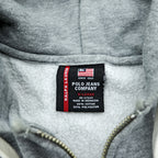 Polo Ralph Lauren 90年代 ジップパーカー XL グレー コットン POLO JEANS COMPANY