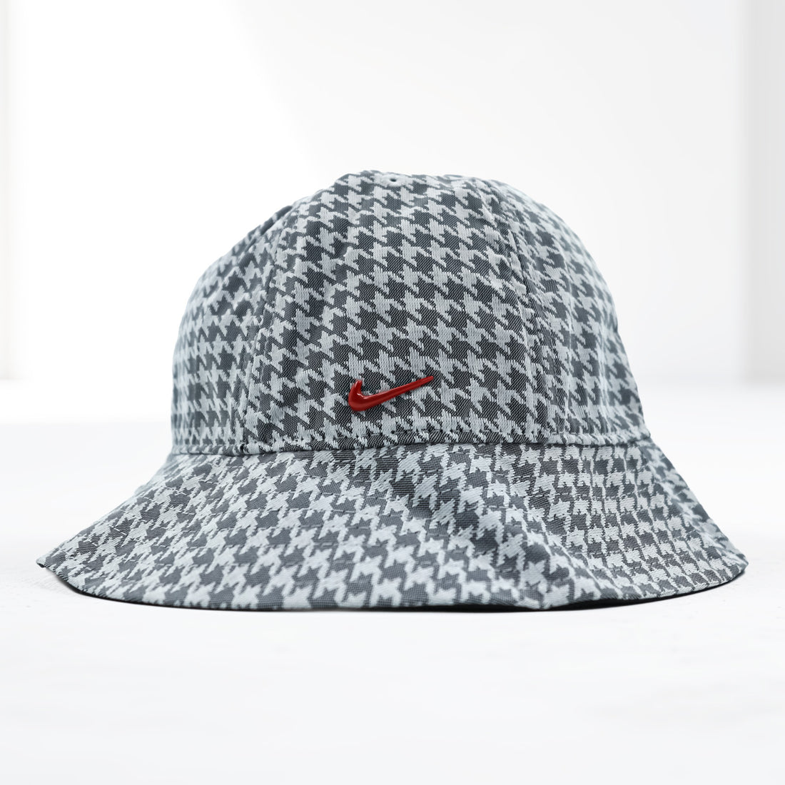 NIKE バケットハット M/L 千鳥格子 グレー 総柄 DJ5840-010 未使用品