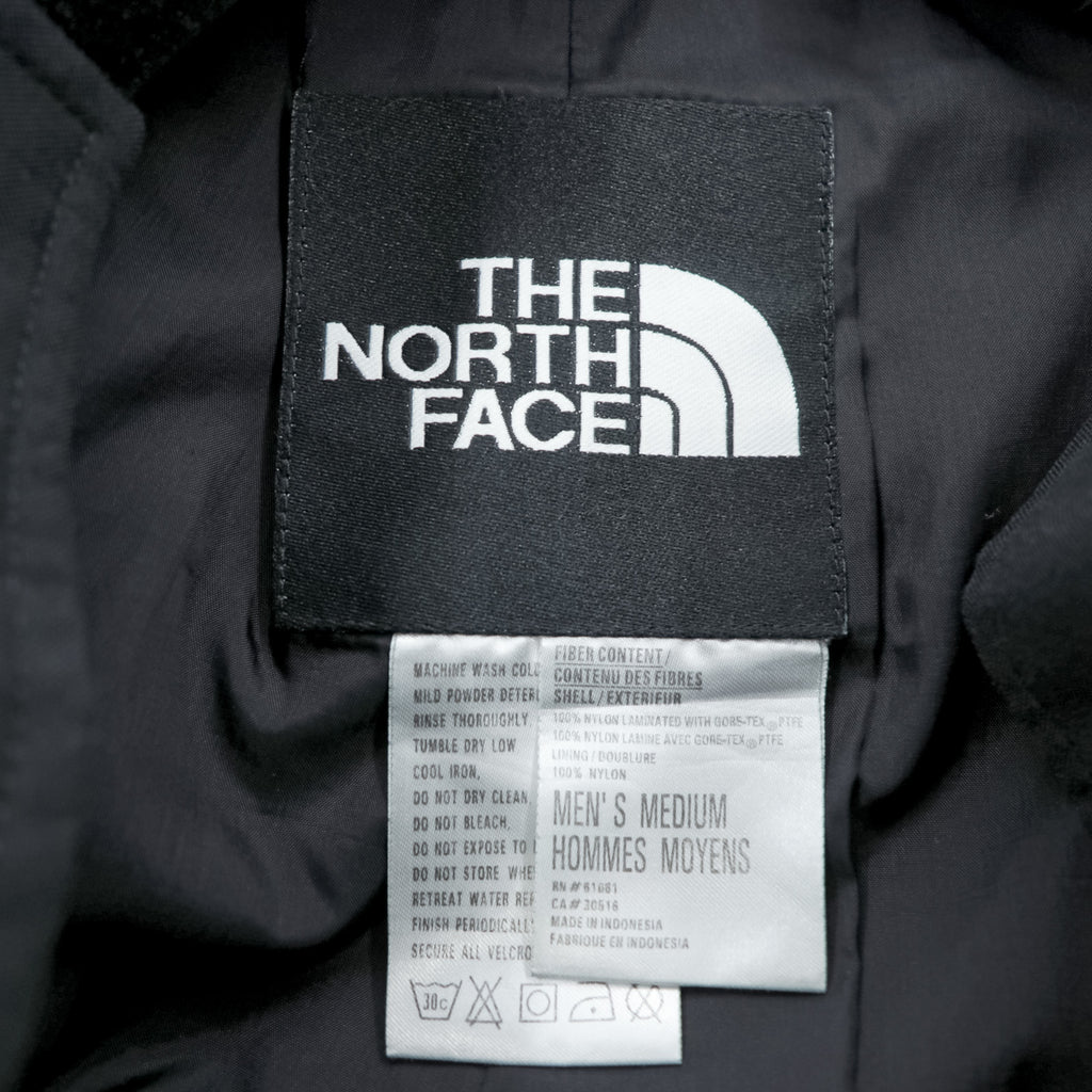 THE NORTH FACE ゴアテックス GORE-TEX シェル アウトドア マウンテンパンツ レインパンツ M ブラック 防水 ドローコード 裾ジップ スリット 86013