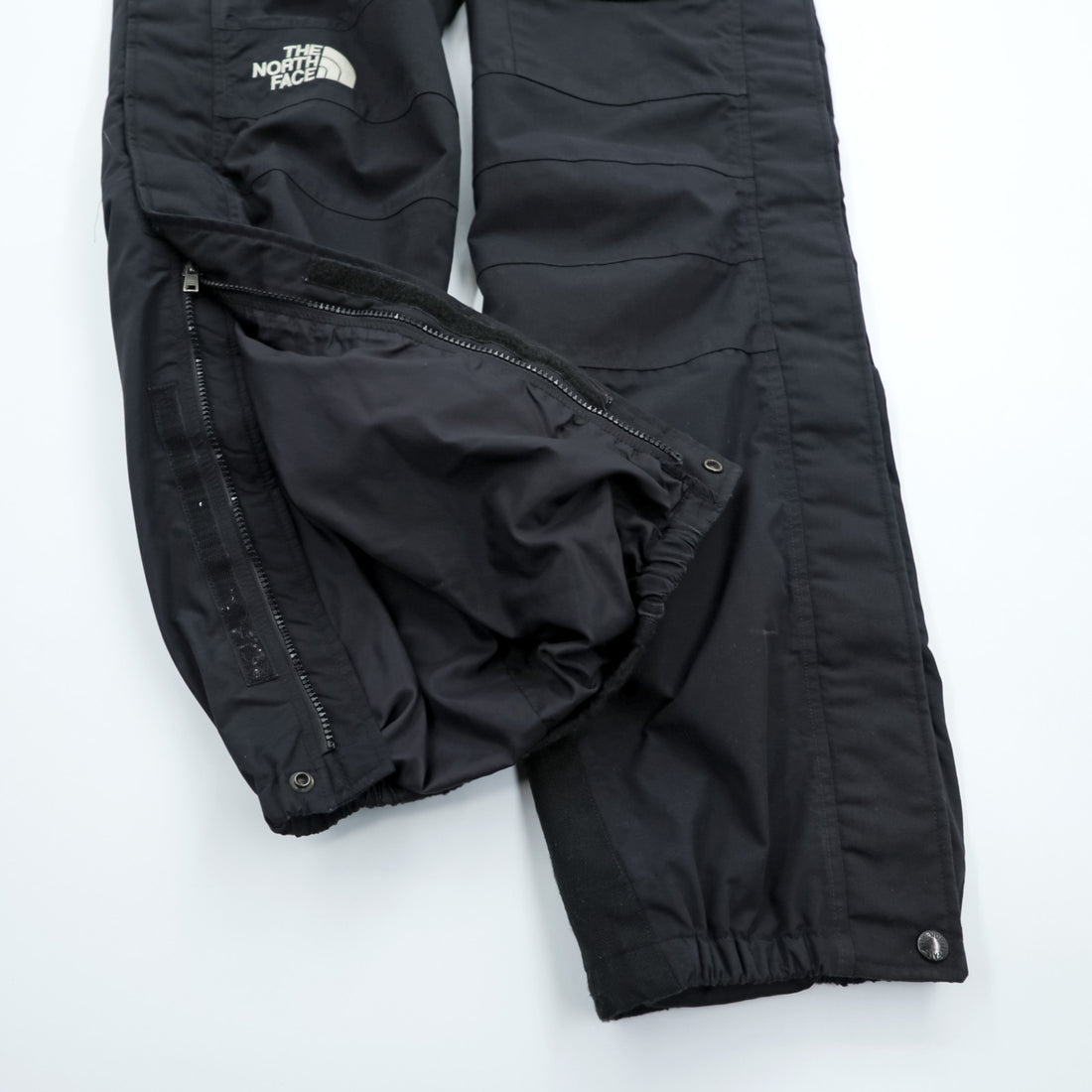 THE NORTH FACE ゴアテックス GORE-TEX シェル アウトドア マウンテンパンツ レインパンツ M ブラック 防水 ドローコード 裾ジップ スリット 86013