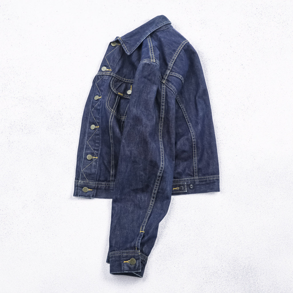 Lee デニムジャケット Gジャン M インディゴ 濃紺 SLIM JACKET 101-J プレミアム 153436