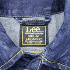 Lee デニムジャケット Gジャン M インディゴ 濃紺 SLIM JACKET 101-J プレミアム 153436