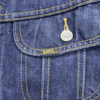 Lee デニムジャケット Gジャン M インディゴ 濃紺 SLIM JACKET 101-J プレミアム 153436