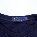 Polo Ralph Lauren Polo Bear Sweatshirt, Size M, Navy, Front V-neck
