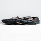 Cole Haan フリンジ タッセルローファー 28cm ブラウン ブラック レザー 本革 02997