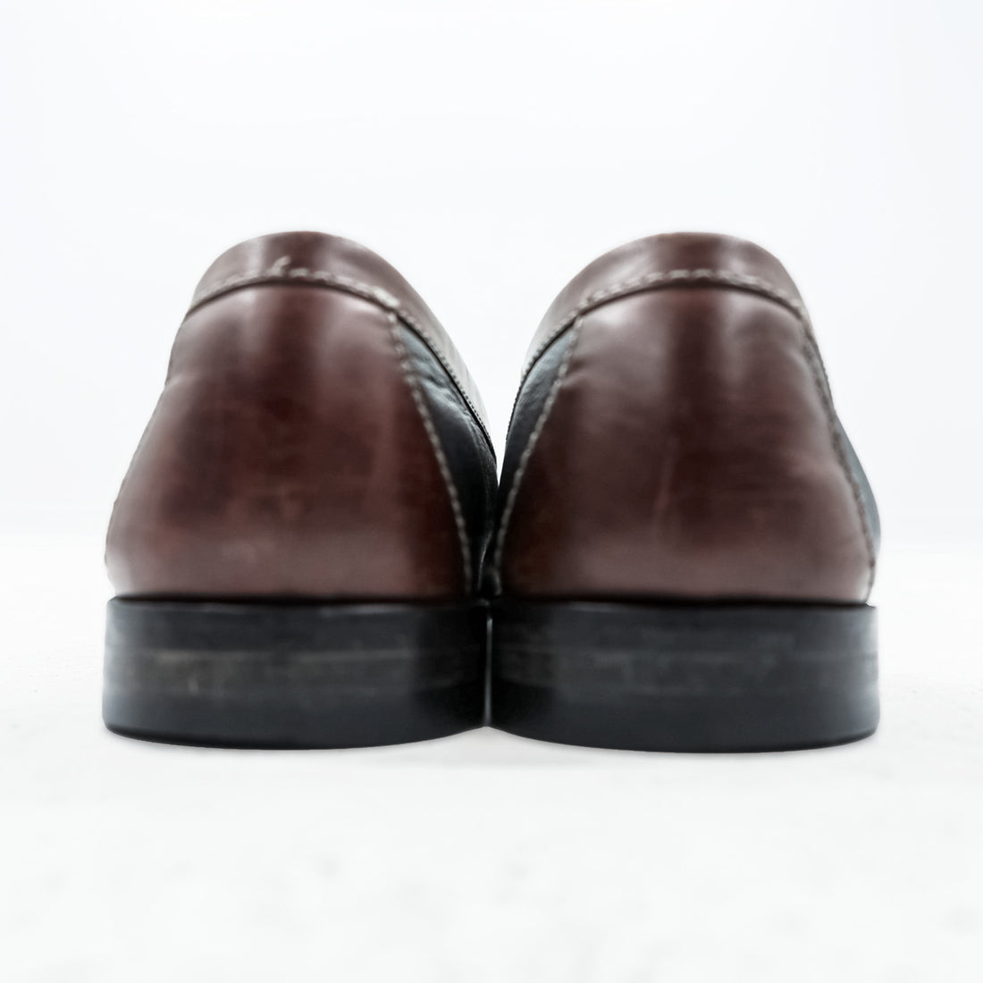 Cole Haan フリンジ タッセルローファー 28cm ブラウン ブラック レザー 本革 02997