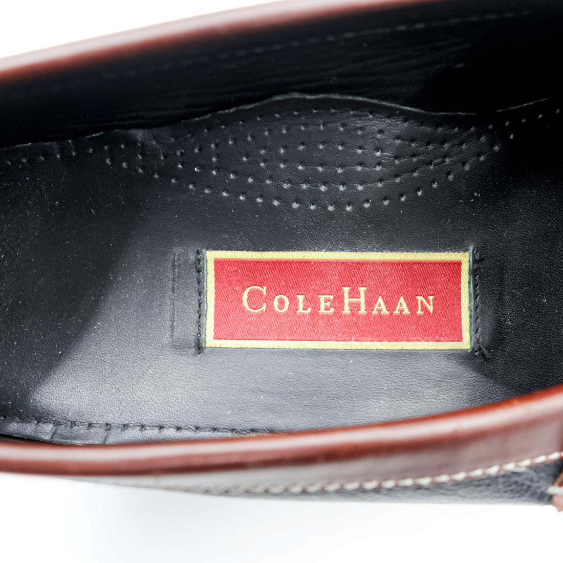 Cole Haan フリンジ タッセルローファー 28cm ブラウン ブラック レザー 本革 02997