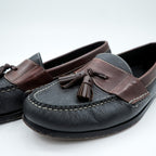 Cole Haan フリンジ タッセルローファー 28cm ブラウン ブラック レザー 本革 02997