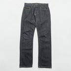STUSSY デニムパンツ ジーンズ M ブラック ストレート ROUGH & RUGGED DENIM