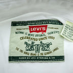 Levi's 90年代 ワークシャツ 長袖 デニムシャツ XL ホワイト 胸ポケット 60560 1352