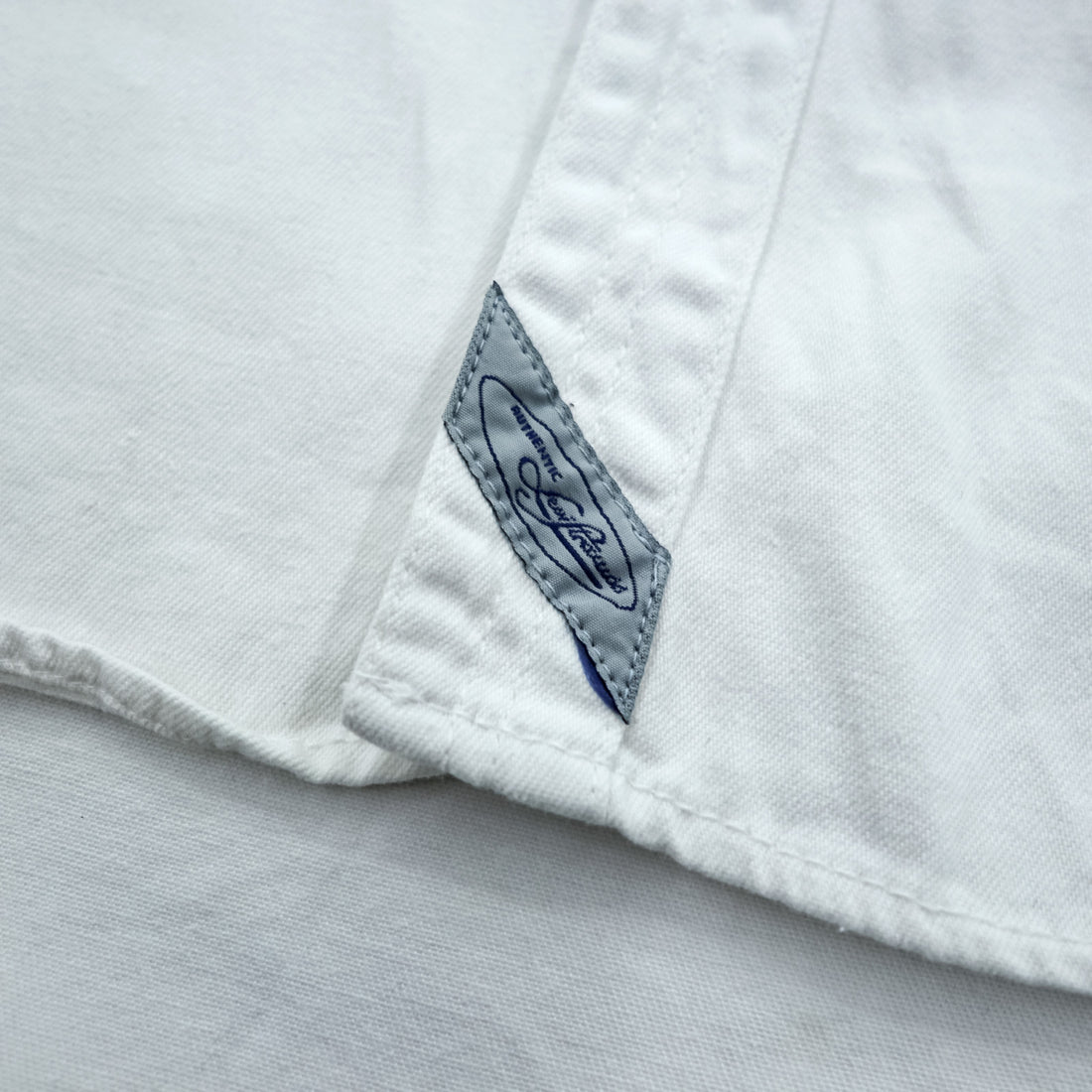 Levi's 90年代 ワークシャツ 長袖 デニムシャツ XL ホワイト 胸ポケット 60560 1352