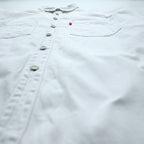 Levi's 90年代 ワークシャツ 長袖 デニムシャツ XL ホワイト 胸ポケット 60560 1352