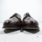 Stafford Executive 米国製 ストレートチップ ドレスシューズ 27cm ダークブラウン レザー 革靴 キャップトゥ 外羽根 USA製