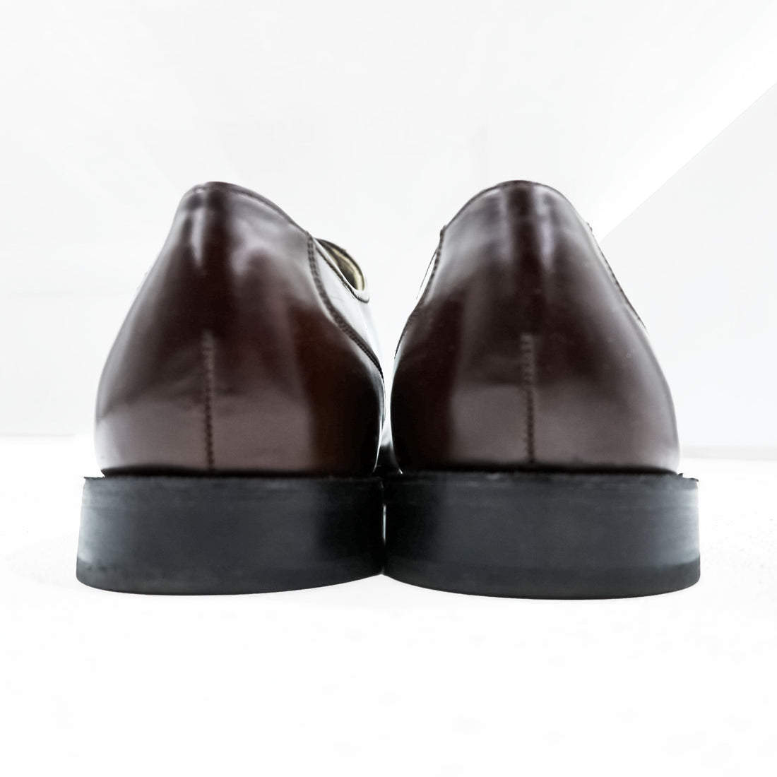 Stafford Executive 米国製 ストレートチップ ドレスシューズ 27cm ダークブラウン レザー 革靴 キャップトゥ 外羽根 USA製