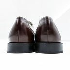 Stafford Executive 米国製 ストレートチップ ドレスシューズ 27cm ダークブラウン レザー 革靴 キャップトゥ 外羽根 USA製