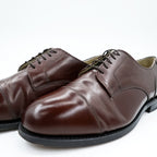 Stafford Executive 米国製 ストレートチップ ドレスシューズ 27cm ダークブラウン レザー 革靴 キャップトゥ 外羽根 USA製