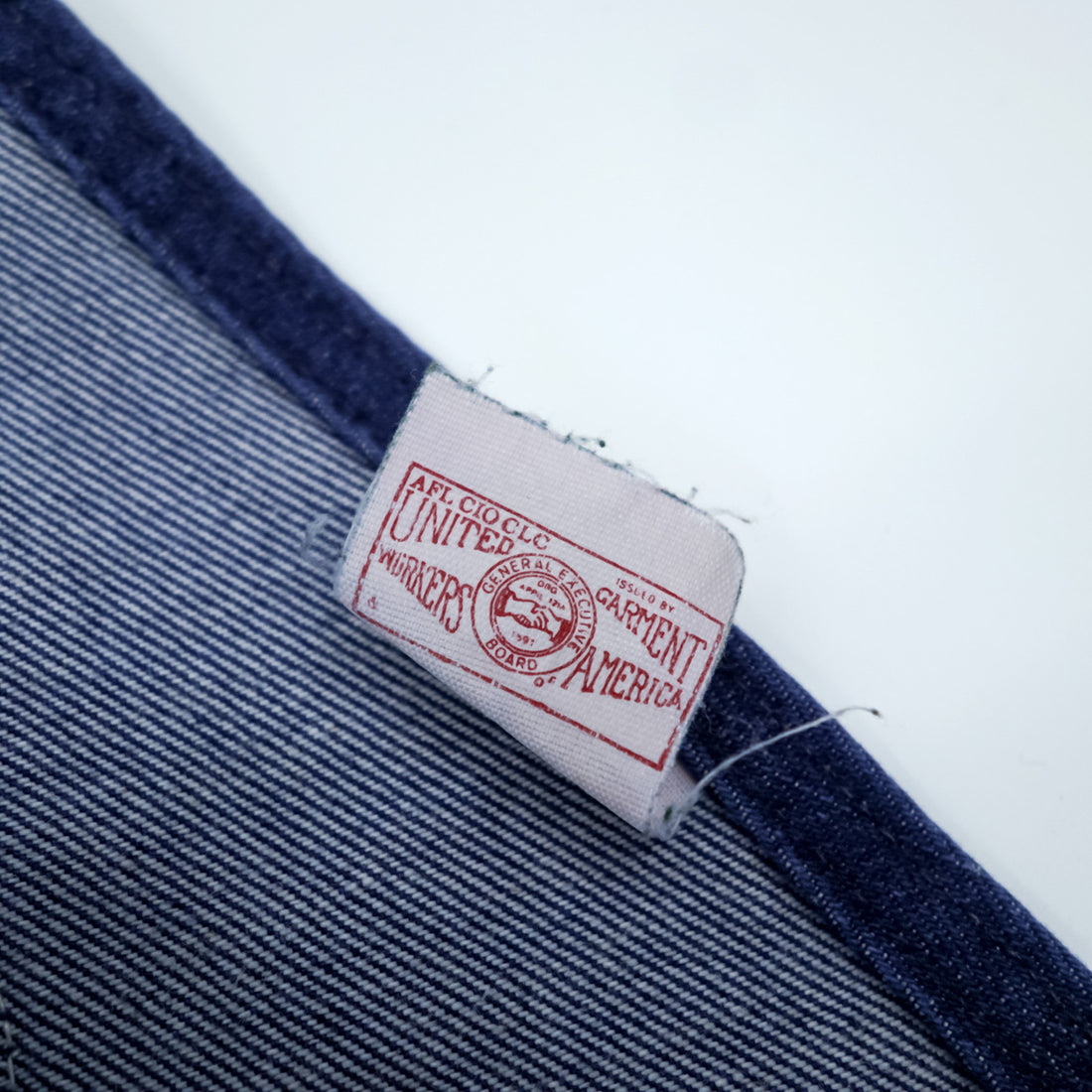 Vintage 80s Sears Toughskins Double Knee Denim Overalls Made in USA Union Made Workwear