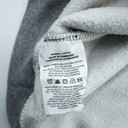 NIKE Box Logo Sweatshirt, Size XL and up, Gray, Black, White, CD9220-063, Side Zip