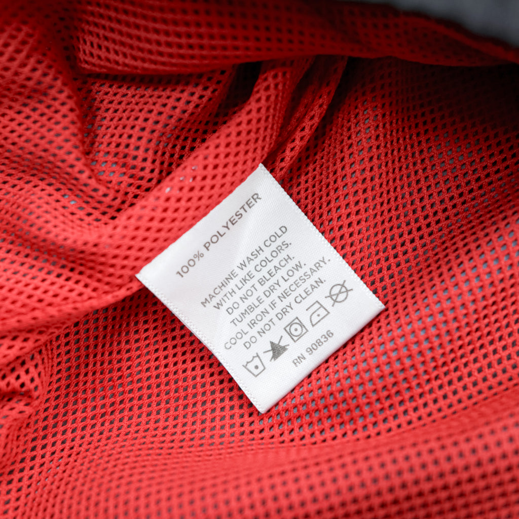 VINTAGE Half-Zip Anorak Hoodie XL~ Bi-color Red, Black Sisters For The Lord
