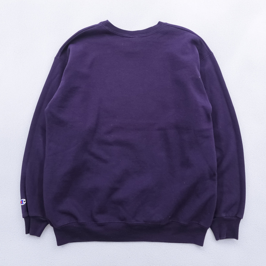 Champion 90s College Sweatshirt, Size M, Purple, Texas Women's University