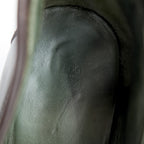 Navyboot イタリア製 フリンジ タッセル ローファー Uチップ ドレスシューズ 28cm ダークブラウン Bologna Construction