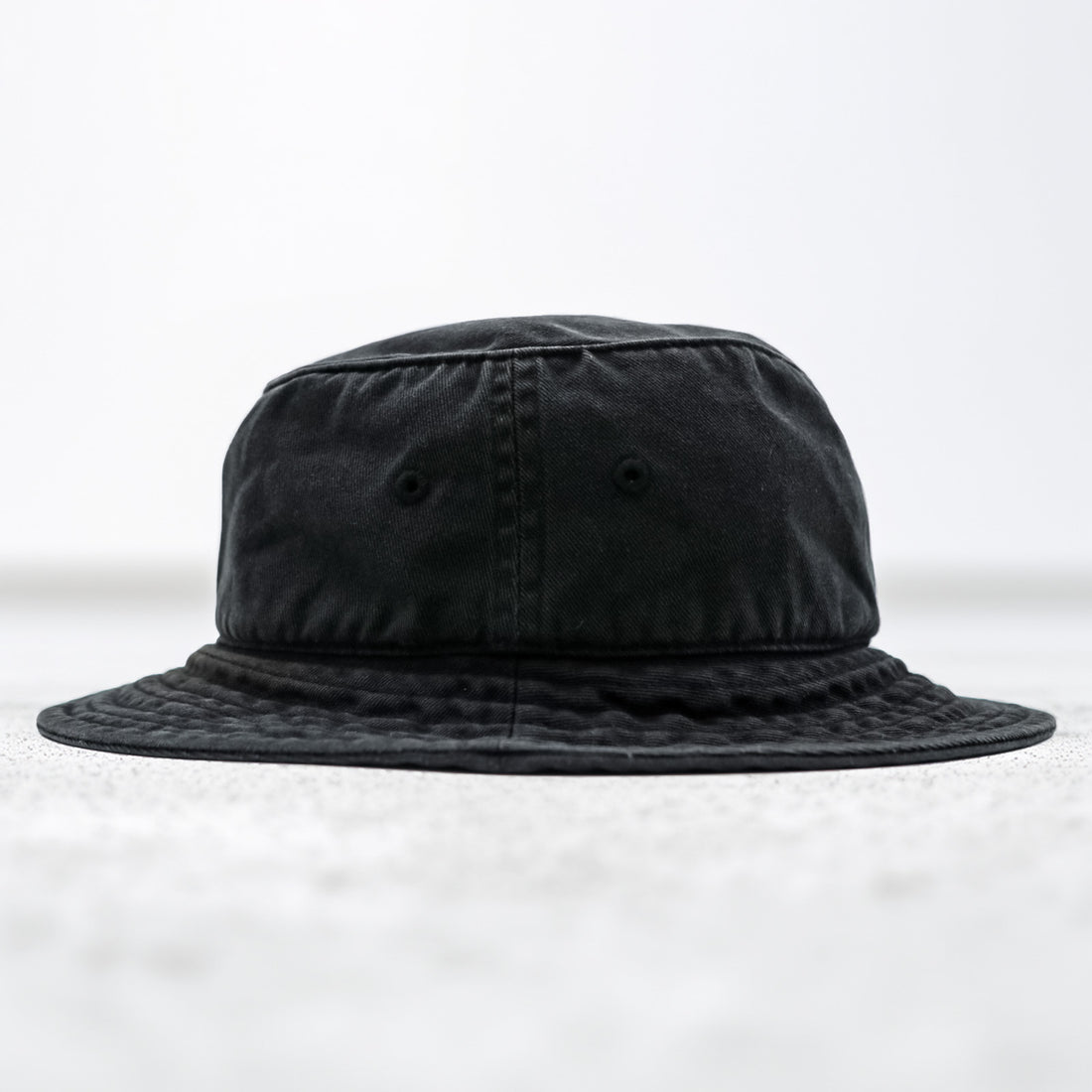 Polo Ralph Lauren 90年代 バケットハット S/M ブラック スモールポニー 刺繍 ロゴ