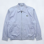 Vintage 90s CHEMISE LACOSTE Made in Japan Harrington Jacket M Blue