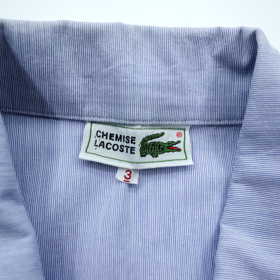 Vintage 90s CHEMISE LACOSTE Made in Japan Harrington Jacket M Blue