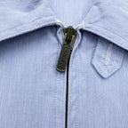 Vintage 90s CHEMISE LACOSTE Made in Japan Harrington Jacket M Blue