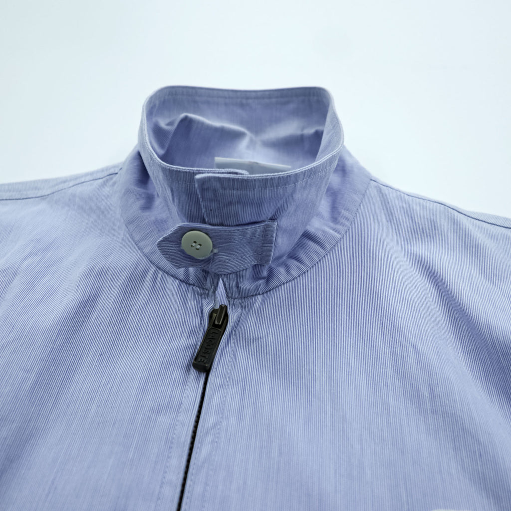 Vintage 90s CHEMISE LACOSTE Made in Japan Harrington Jacket M Blue