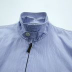 Vintage 90s CHEMISE LACOSTE Made in Japan Harrington Jacket M Blue