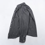 Brooks Brothers button-down shirt, size XL, checked, gray, black.